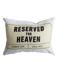 Ticket Series Reserved For Heaven 18x13 Climaweave Pillow by   