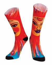 Lady Manifest Pair Of Socks by   