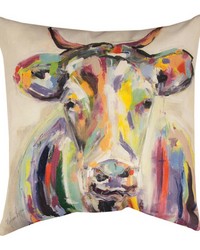 Artsy Cow Ml18 Dtp Pillow Ke Od by   