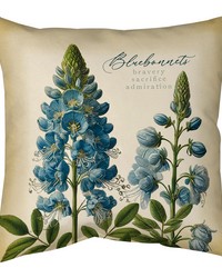 Bluebonnets 1 18 In Climaweave Pillow by   