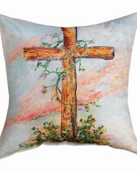 Cross 18x18 Pillow18x18 Pillow by   