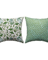 Ferns And Mushrooms 18 In Climaweave Pillow by   