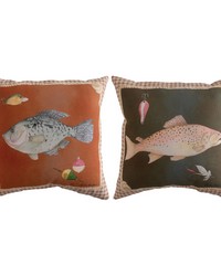 Fishing Life 18 In Climaweave Pillow by   