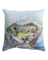 Green Frog18Pillow Climaweave by   