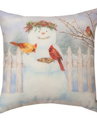 Happy Snowman Birdseed Climaweave 18pw by   