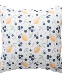 Lemon Berry 18x18 Cimaweave Pillow by   