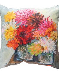 Mums 18x18 Climaweave Pillow by   