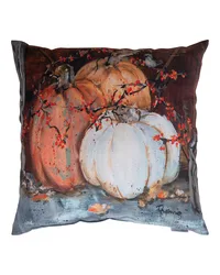 Pumpkins By A Rusty Door 18Pillow Climaweave by   