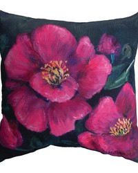 Camillia Pink 18 In Climaweave Pillow by   