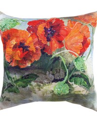 2 Bunnies Climaweave Pillow by   