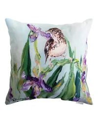 Sparrow On Spring Iris Climaweave