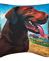 View From The Hill Choc Lab Rmc18 by   