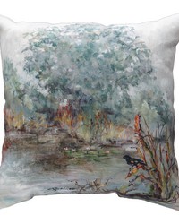 Wet Lands 18x18 Climaweave Pillow by   