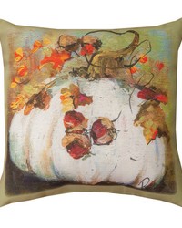 White Pumpkin 18 Pillow 100 Hr by   