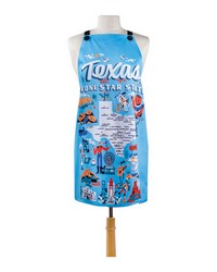 Texas Map Apron by   