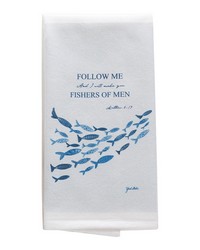 He Provides- Follow Me Terry Hand Towel by   