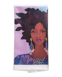 I Am Spirited Terry Hand Towel by   