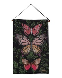 Dark Succulents 17x26 Wallhanging by   