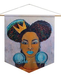 Divas - I Am Enough Pennant by   