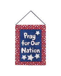 Pray For Our Nation Bannerette by   