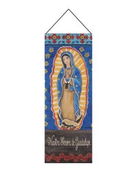 Our Lady Spanish -mou-13x36 Wall Pa by   