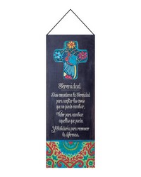 Serenity Prayer Spanish -mou-13x36 by   