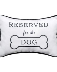 Reserved For The Dog Word Pw by   