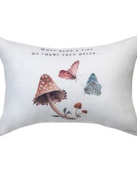 Storybook Once Upon A Time Word Pillow by   