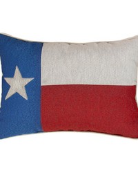 Lone Star Flagrectangle Pillow by   