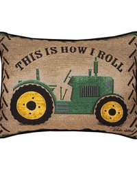This Is How I Roll Pillow by   