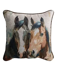 Caballo Magnific Brown 17 Pillow by   
