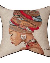 Radiant Queen 17 PIllow Woven by   