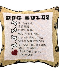 Dog Laws 12 Pillow by   
