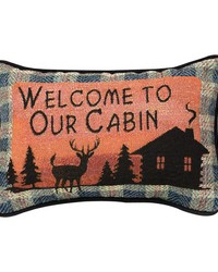 Bear Lodge word Pillow by   