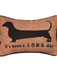 Its Been A Long Day Word Pillow by   
