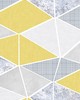 Wall Pops Yellow Triangle Array Wall Mural Yellows