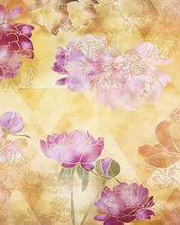 Chinoiserie Flowers Wall Mural by  Brewster Wallcovering 