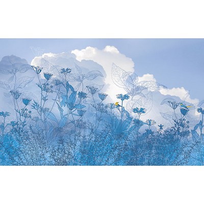 Blue Sky Wall Mural Wallpaper