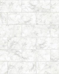 Marble Tile Peel & Stick Backsplash by  Brewster Wallcovering 