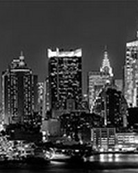 New York Skyline Backsplash by   
