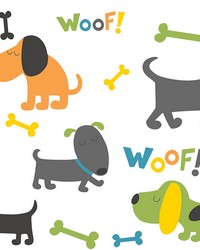Dog Park Wall Art Kit   by  Brewster Wallcovering 