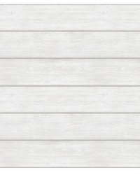 White Wood Timber Wall Art Kit by   