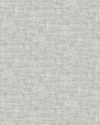 Grey Poplin Texture Peel & Stick Wallpaper by   