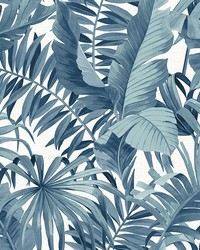 Blue Maui Peel & Stick Wallpaper by   