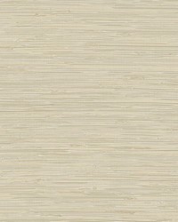 Tibetan Grasscloth Cream Peel & Stick Wallpaper by   