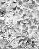 Wall Pops White Floral Wall Mural Whites & Off-Whites