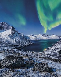 Norway lights Wall Mural by  Brewster Wallcovering 