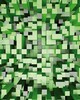 Wall Pops Green 3D Pixels Wall Mural Greens