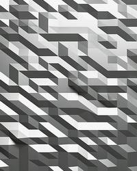 3D Crystal Silver Wall Mural by  Brewster Wallcovering 