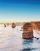 Wall Pops Cliff At Sunset In Australia Wall Mural Multicolor